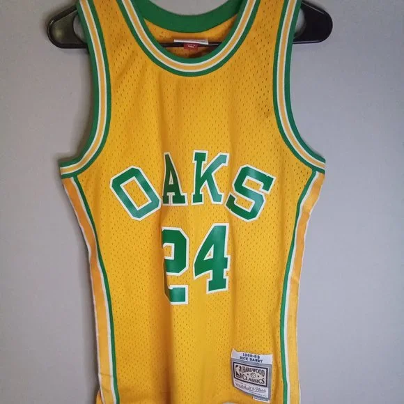 Oakland Oaks Rick Barry Mitchell Ness 1968-69 Swingman Jersey s